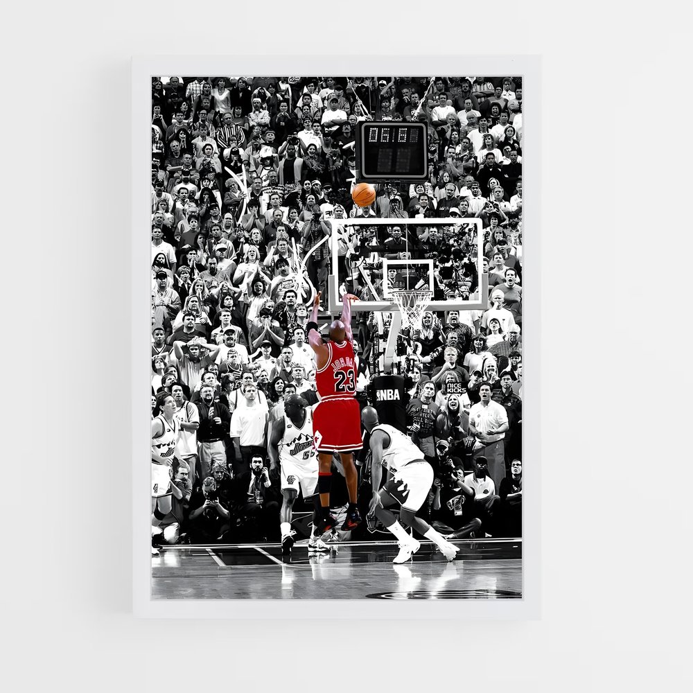 Poster Michael jordan – affiche Basketball (vue 3)